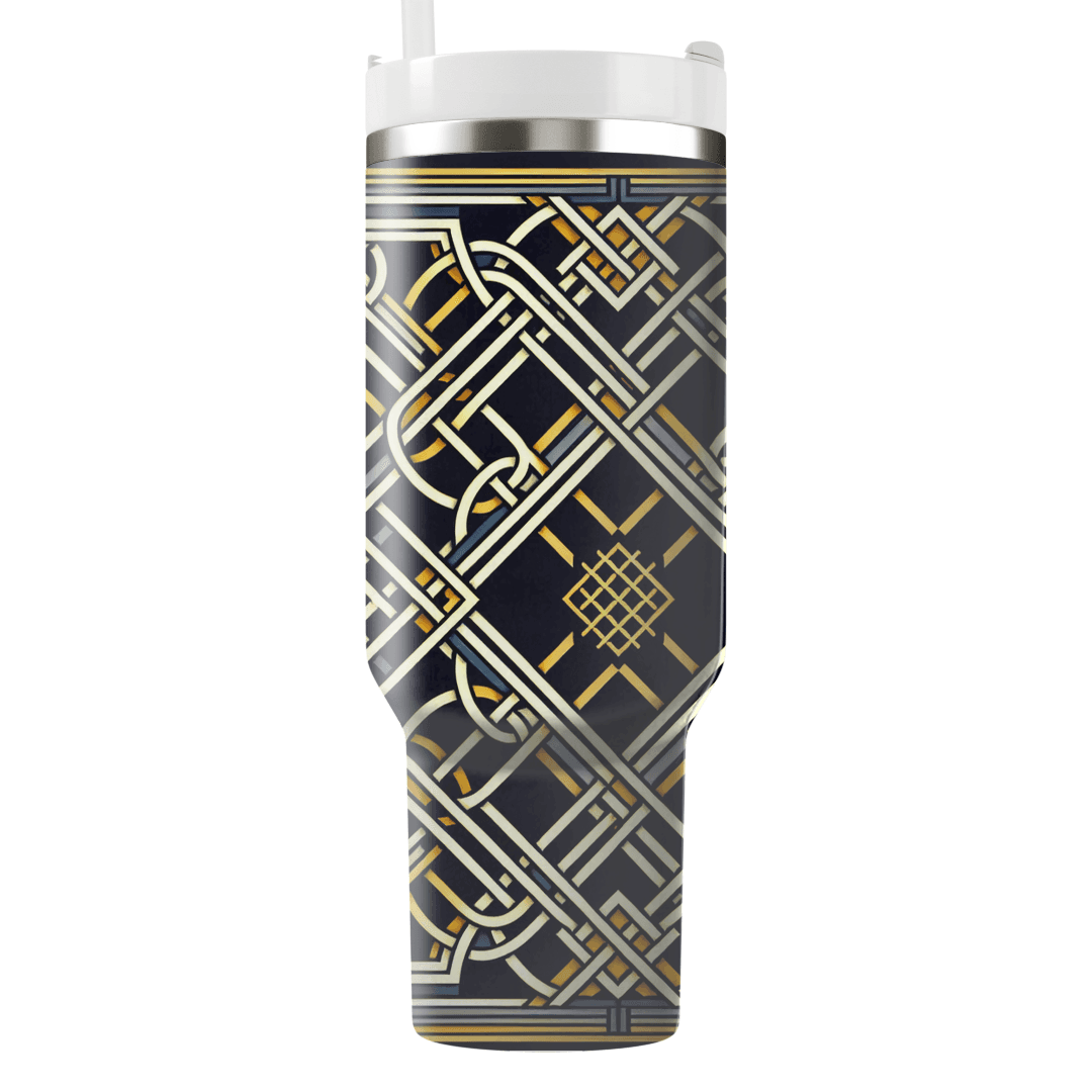 Art Deco Lines  Insulated Tumblers