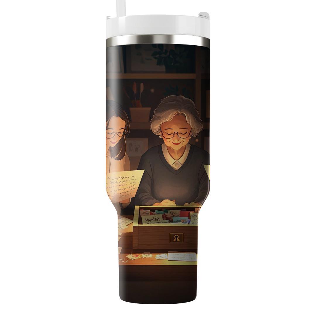 A Love Letter To The Past: A Family Time Capsule Unique Tumblers