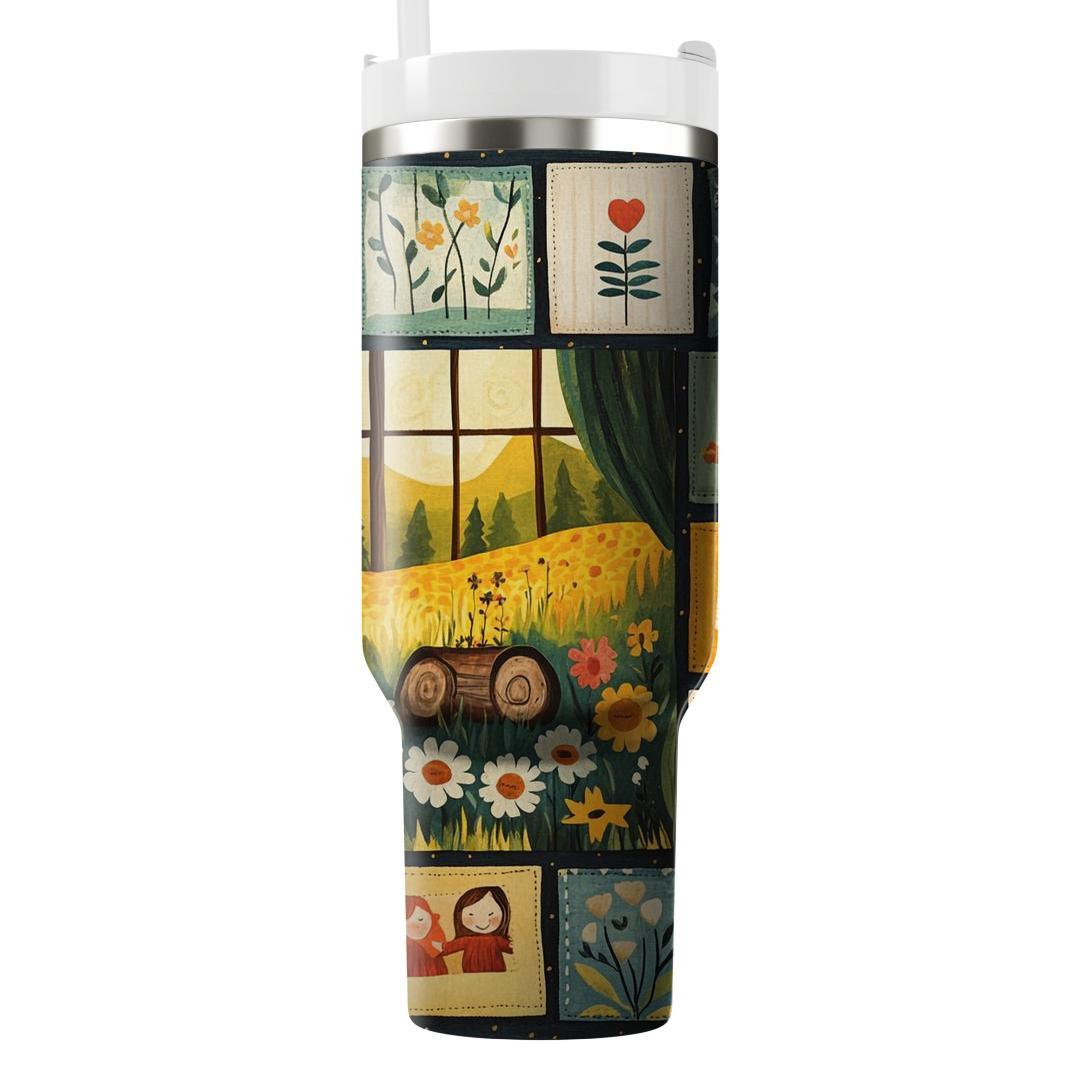 The Fabric Of Memories: A Mother’s Love Stitched Together Tumblers With Lids
