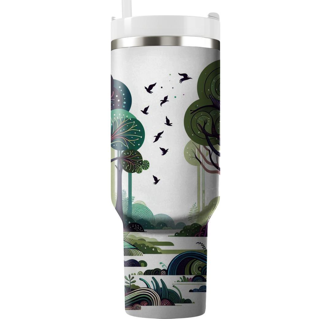  Forest Bliss  Custom Tumblers