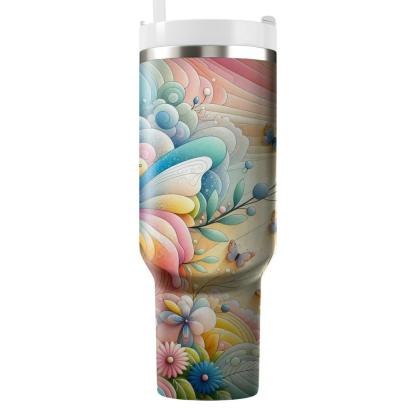 Whimsical Wander - A Spring Festival  Tumbler Cups