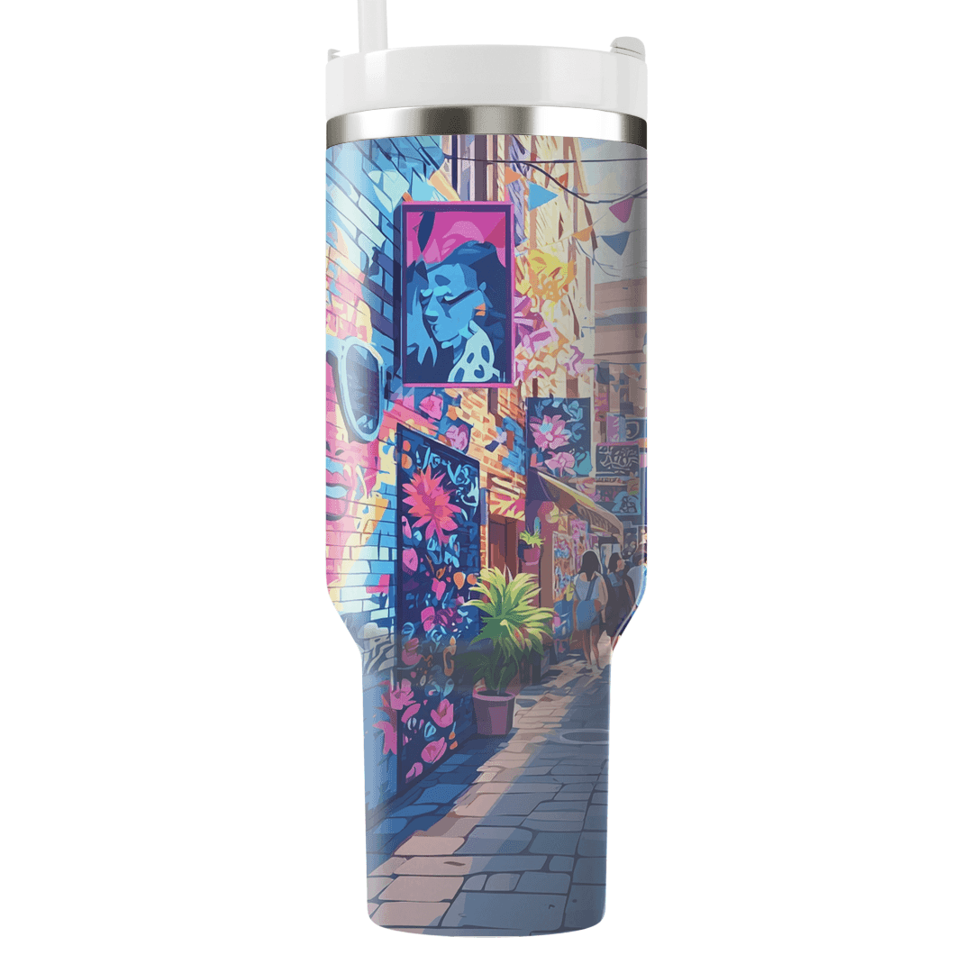 Street Art District Tumblers With Lids
