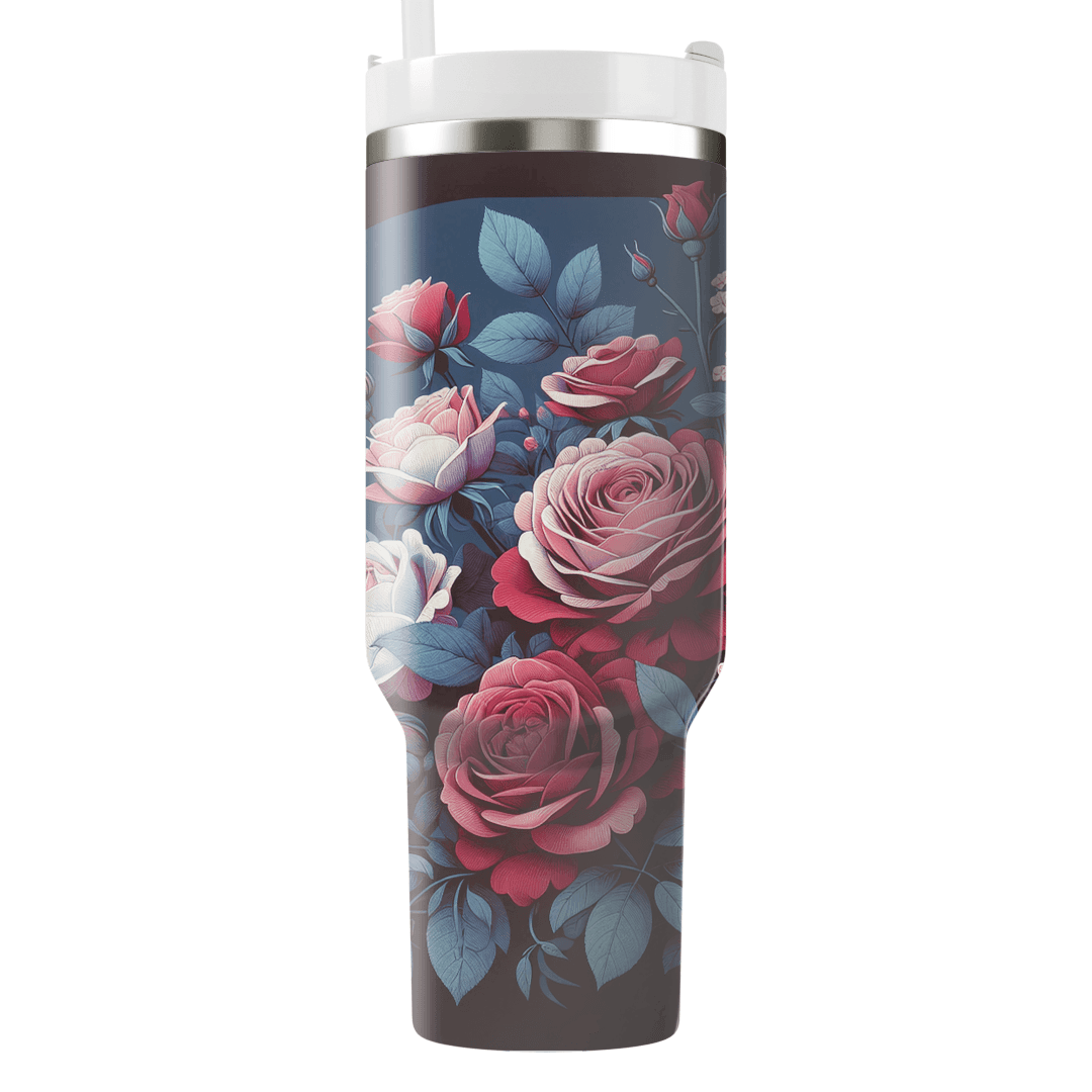 Mystic Rose Twilight  Tumblers With Lids