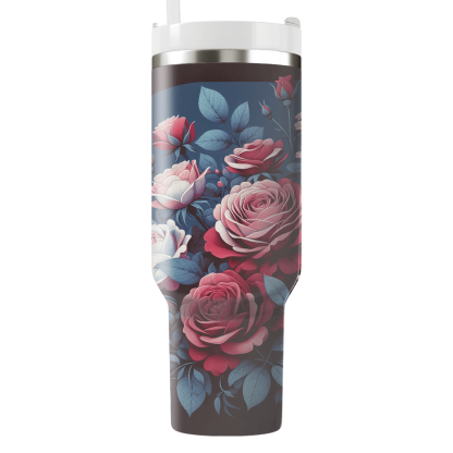 Mystic Rose Twilight  Tumblers With Lids