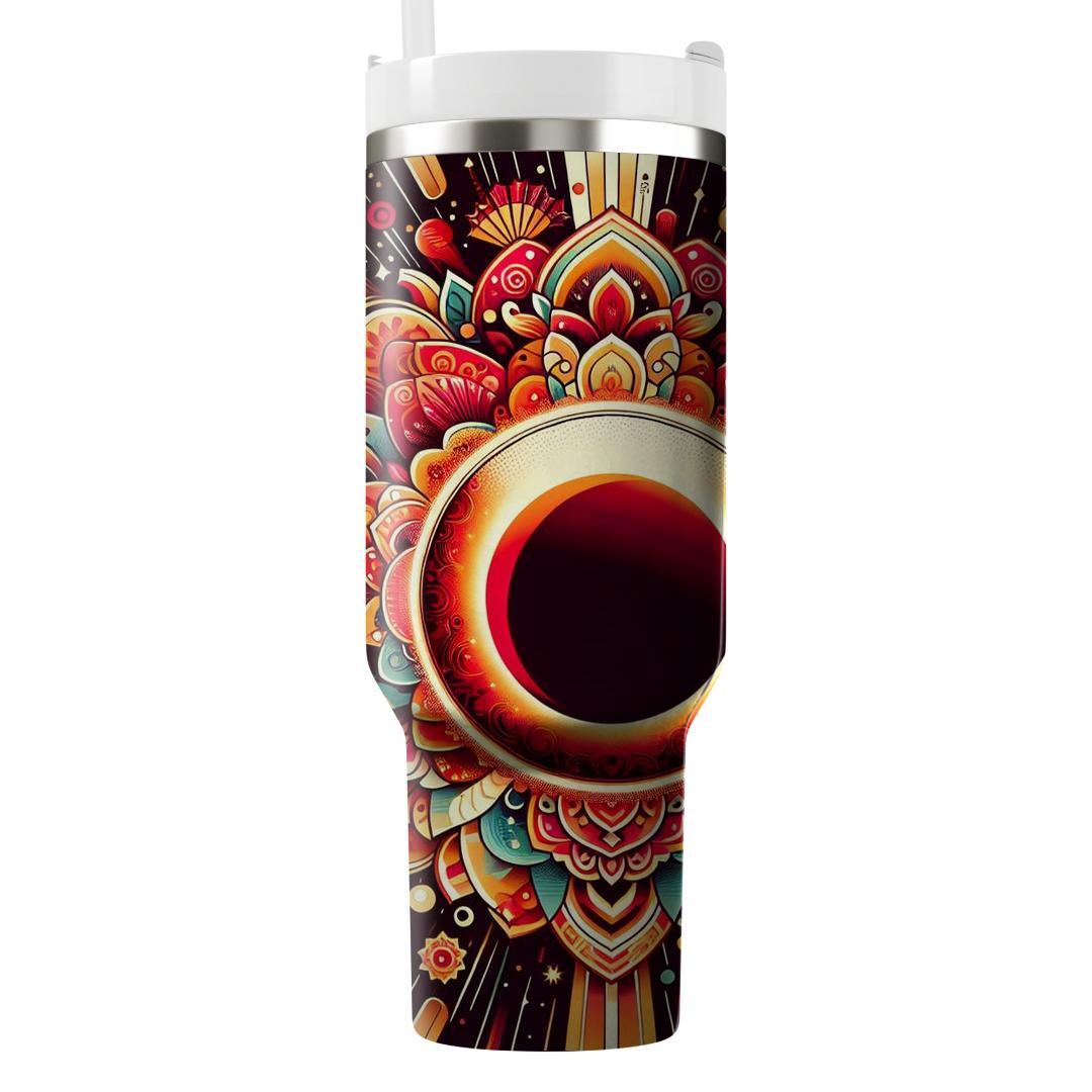 Eclipse Of Colors - Lunar New Year  Tumblers With Lids