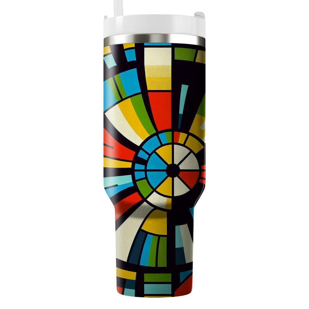 Retro Color Wheel  Tumblers For Gifts