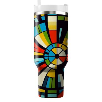 Retro Color Wheel  Tumblers For Gifts
