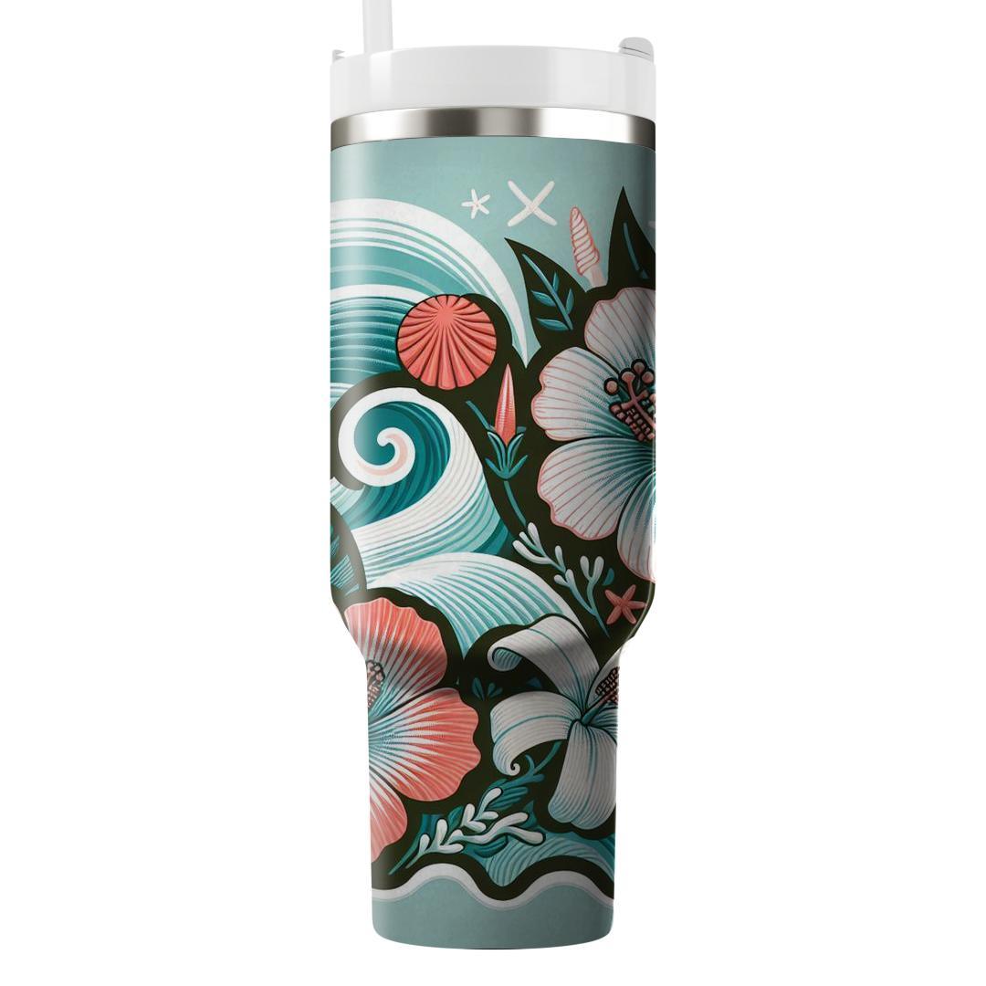 Nautical Coral Blooms  Tumblers For Gifts