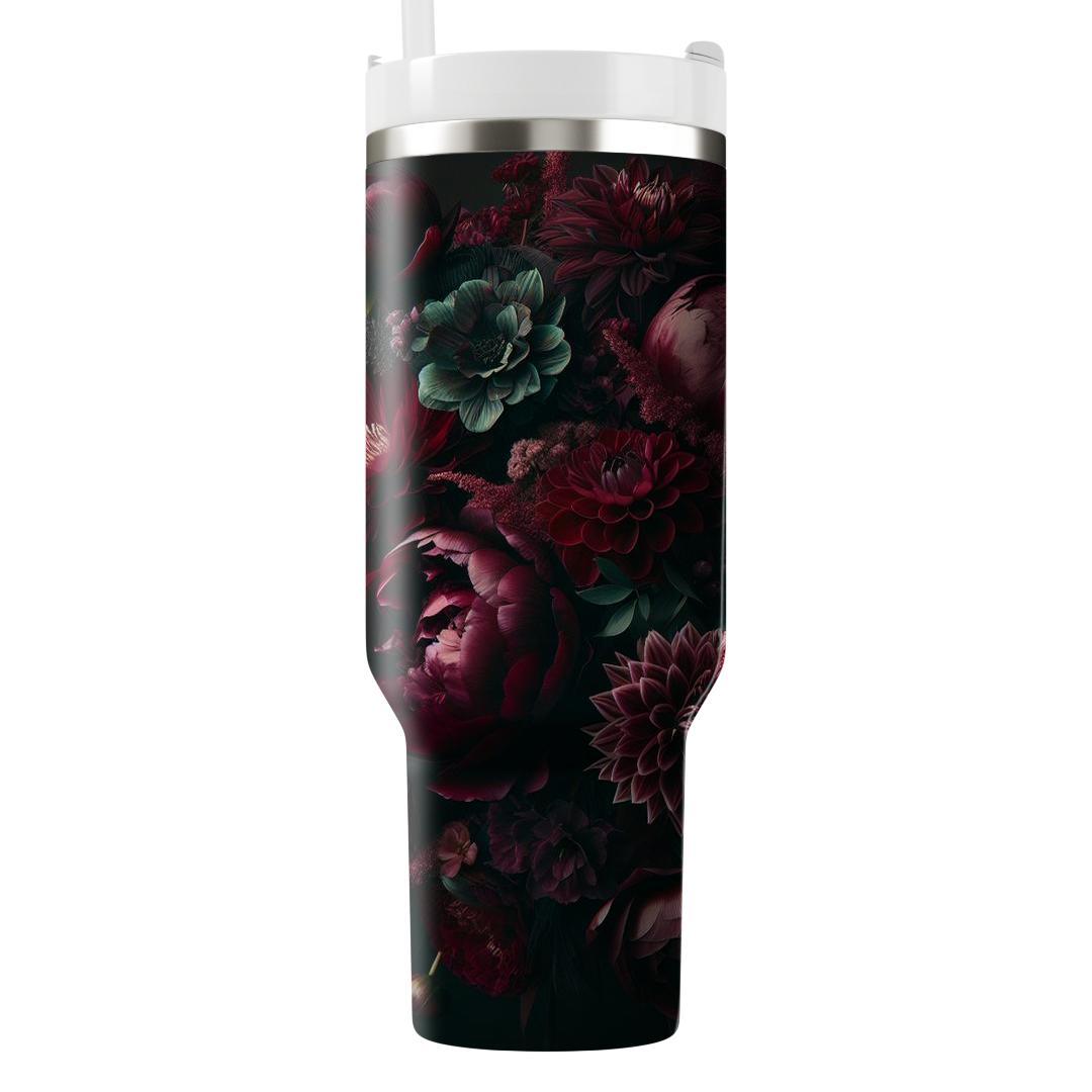 Regal Floral Opulence  Tumbler Cups