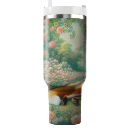 Dreamy Fox Glade  Travel Tumblers