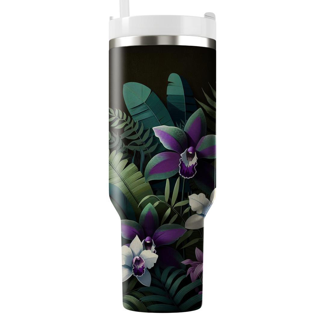 Rainforest Orchid Enchantment  Insulated Tumblers