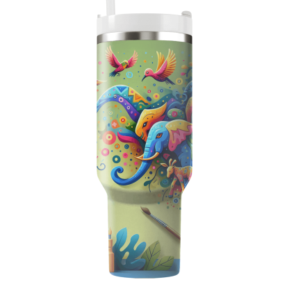 Funky Animal Patterns  Custom Tumblers