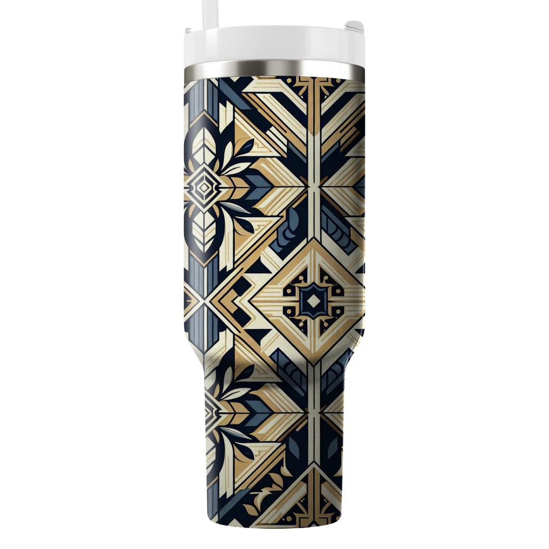 Art Deco Geometric Bloom  Tumblers For Gifts