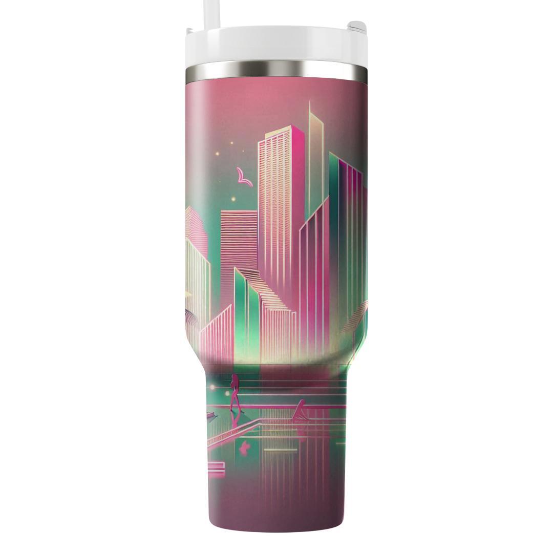 Miami Vice Glam  Unique Tumblers