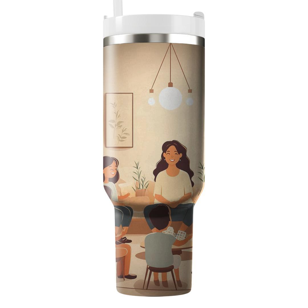 Mom's Favorite Memories: A Family Storytelling Night Unique Tumblers