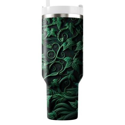 Emerald Ivy Enchantment  Tumbler Cups