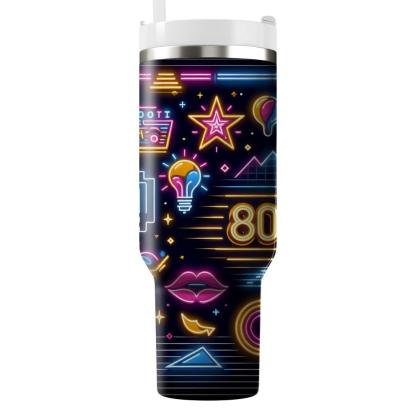 Glamorous Neon Lights  Personalized Tumblers