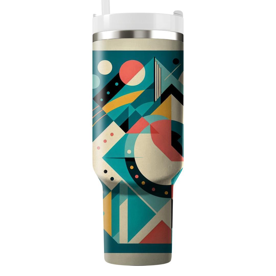 Chic Geometric Fusion  Insulated Tumblers