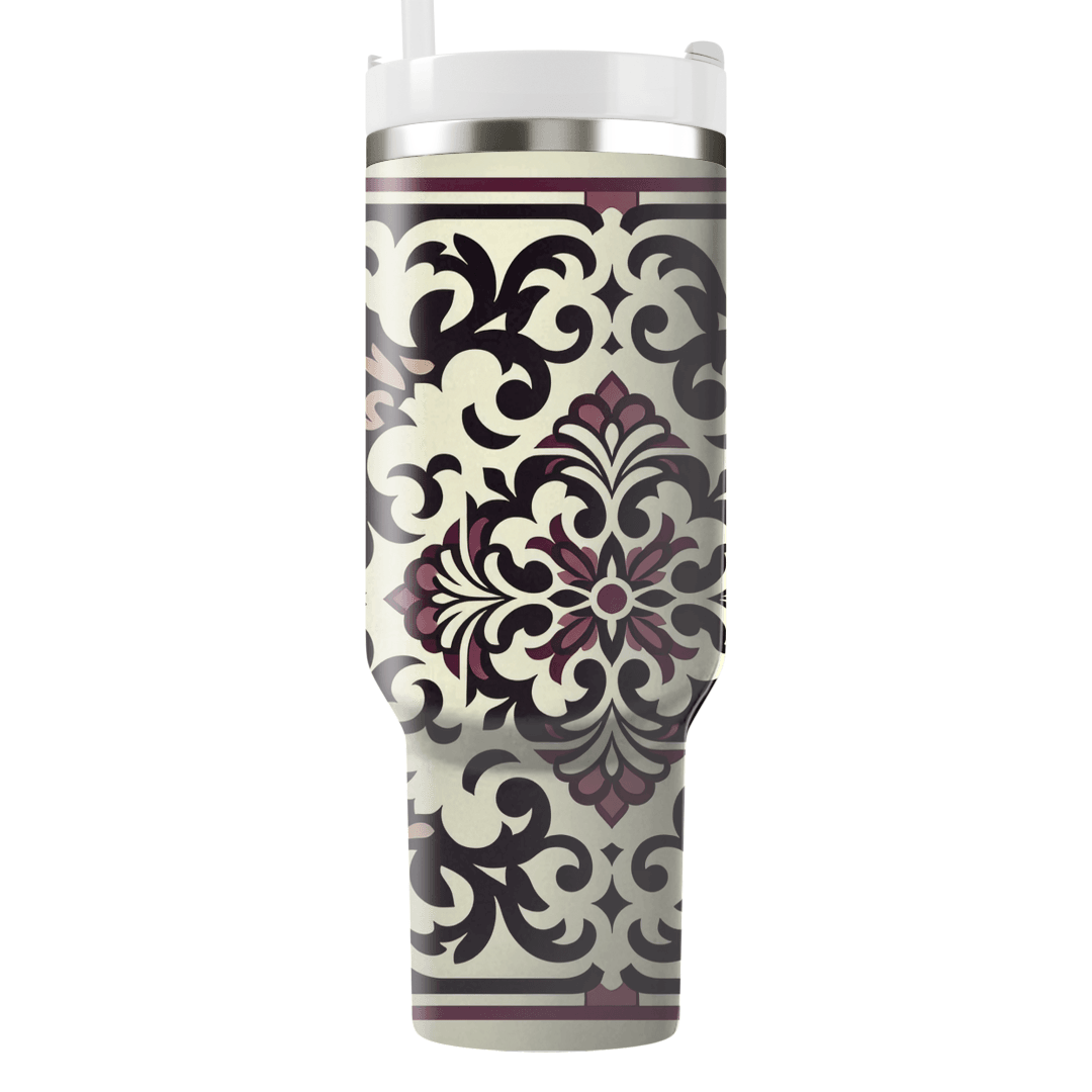 Elegant Baroque Flourish  Insulated Tumblers
