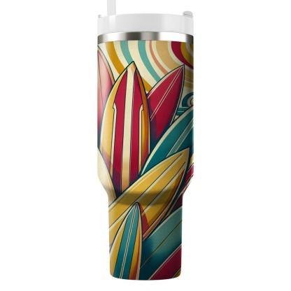 Summer Surfboard Fun  Tumbler Cups