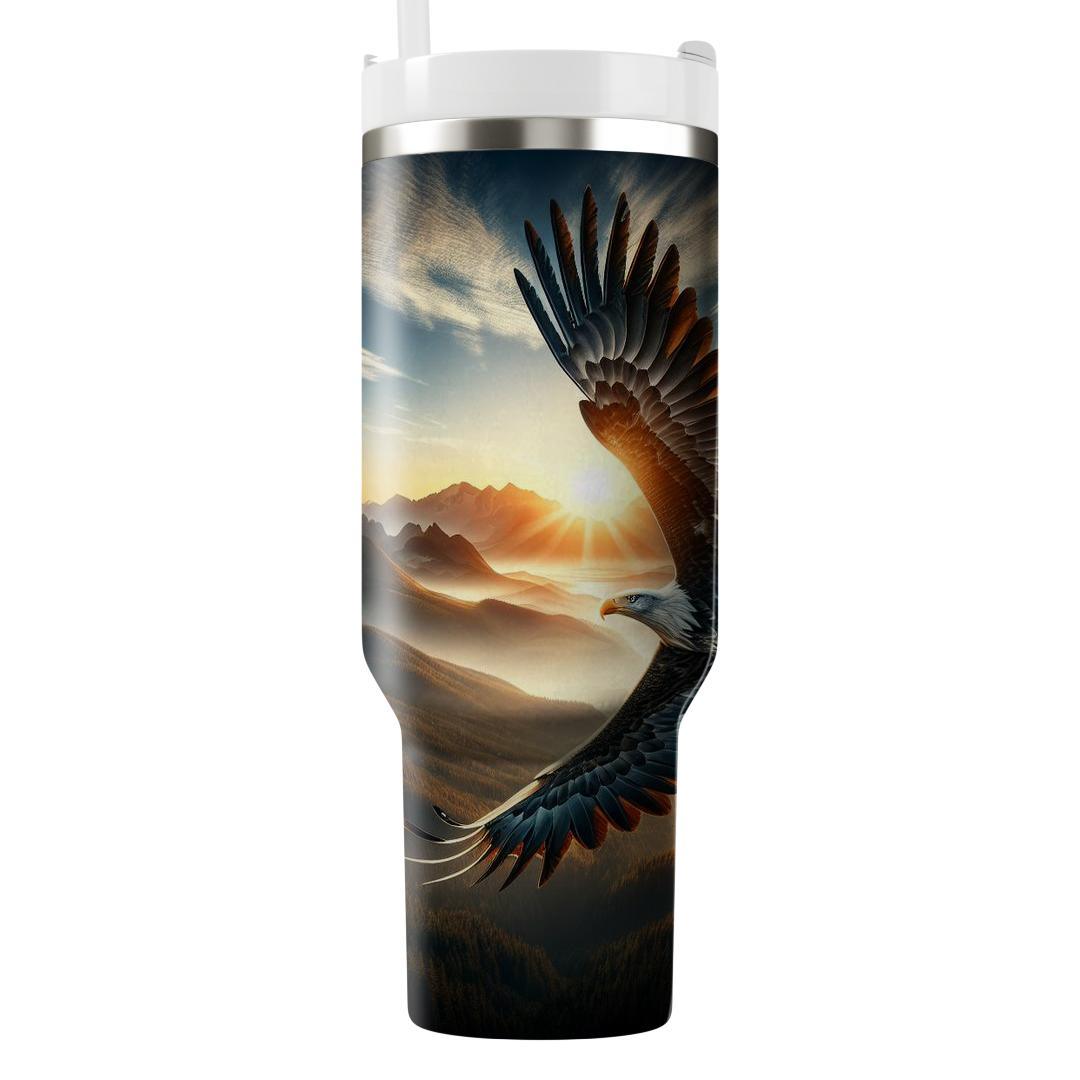 Noble Eagle Horizon  Travel Tumblers