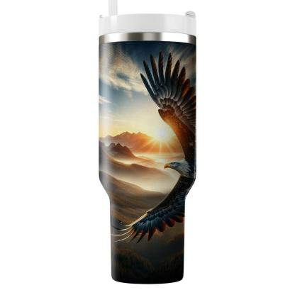 Noble Eagle Horizon  Travel Tumblers