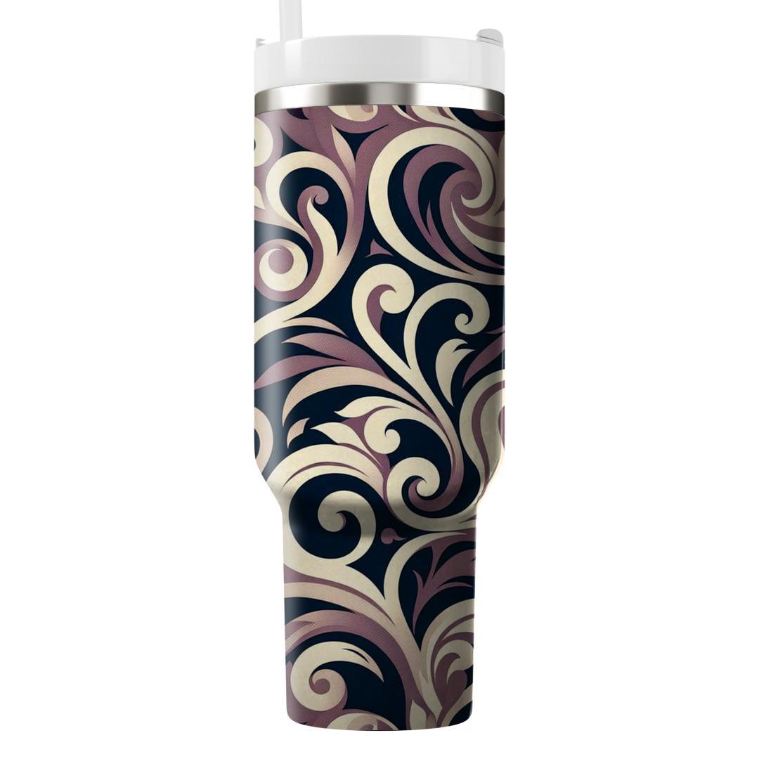 Floral Paisley Elegance  Travel Tumblers