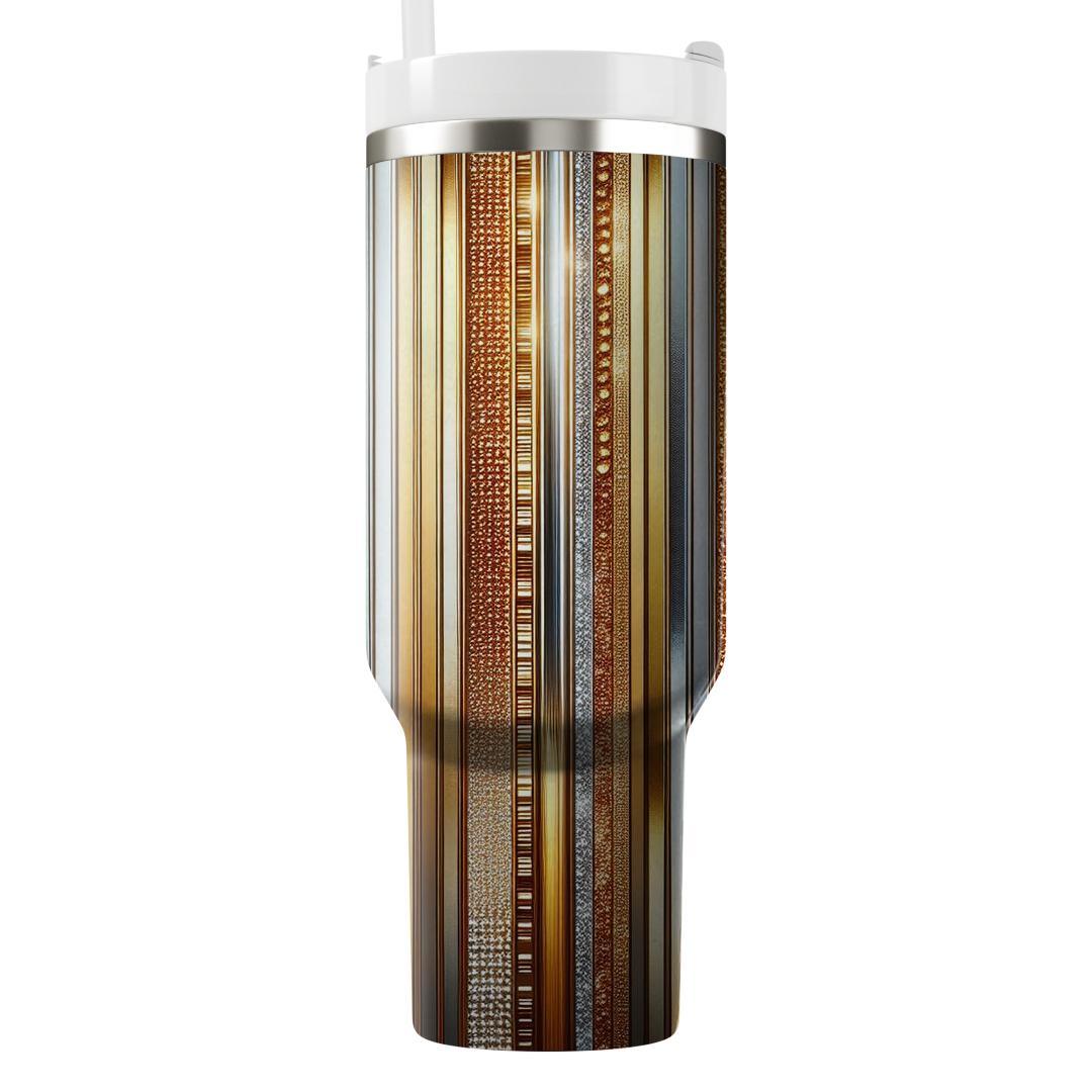 Dazzling Disco Stripes  Decorative Tumblers
