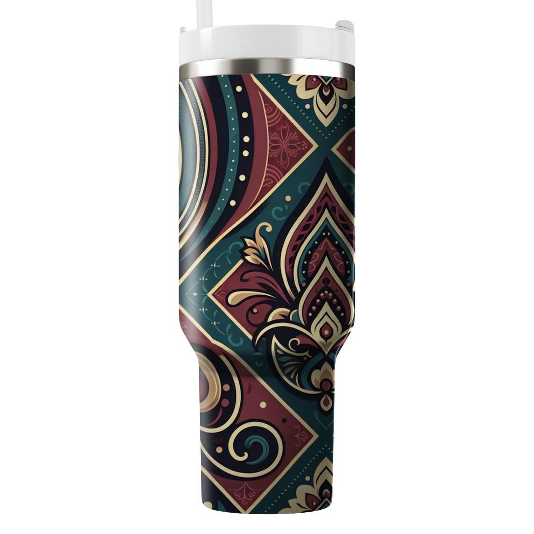 Chic Floral Paisley  Tumblers For Gifts