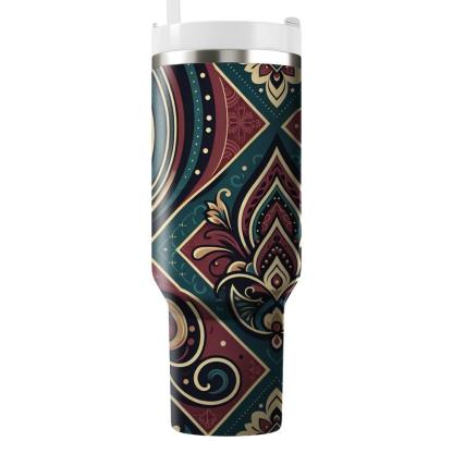 Chic Floral Paisley  Tumblers For Gifts