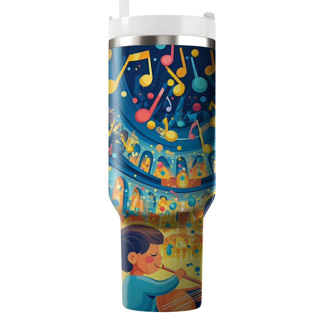 A Symphony Of Support: The Harmony Of A Mother’s Love Tumblers With Lids