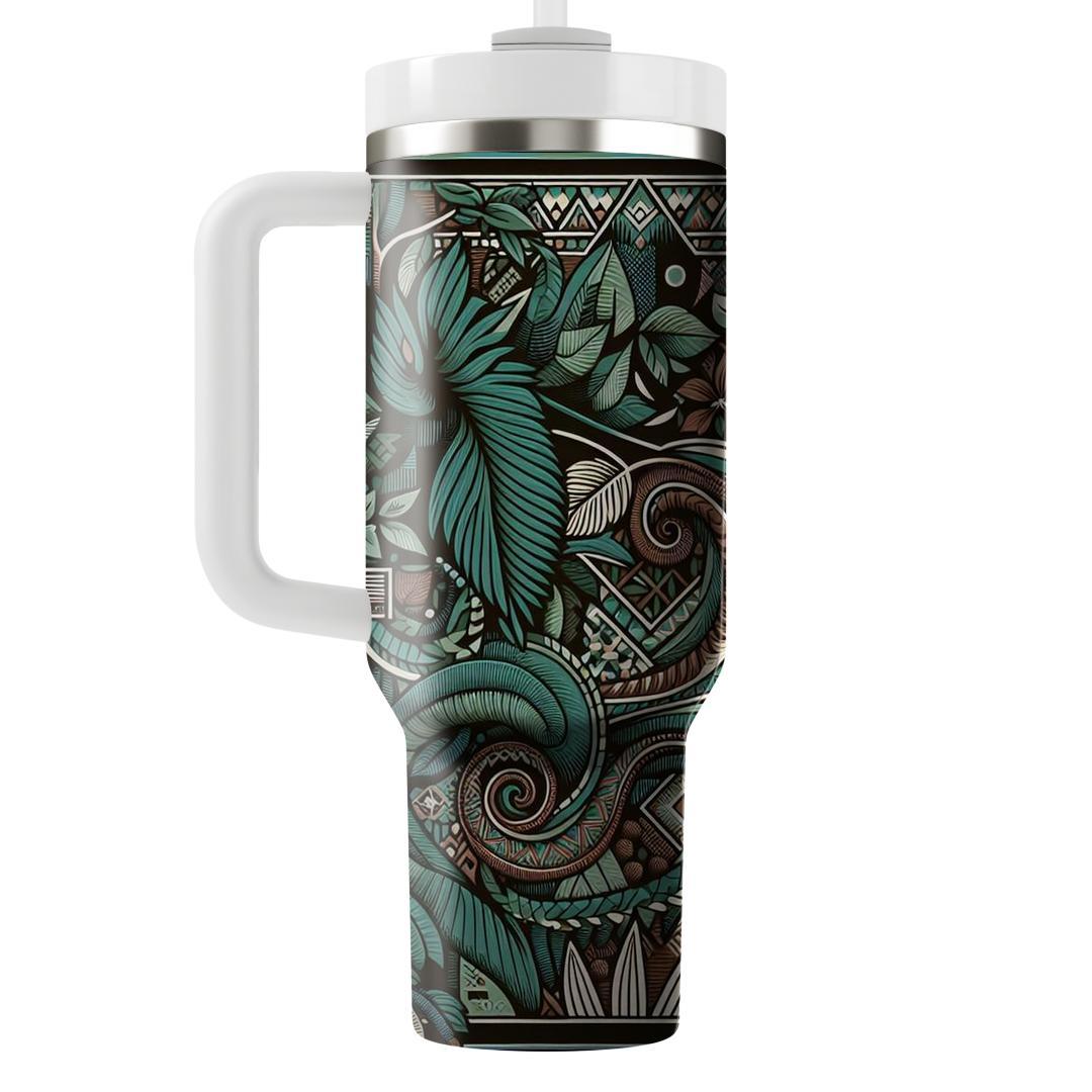 Jungle Tapestry  Insulated Tumblers