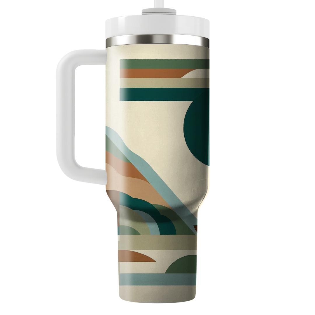 Zen Retro Vibes  Decorative Tumblers