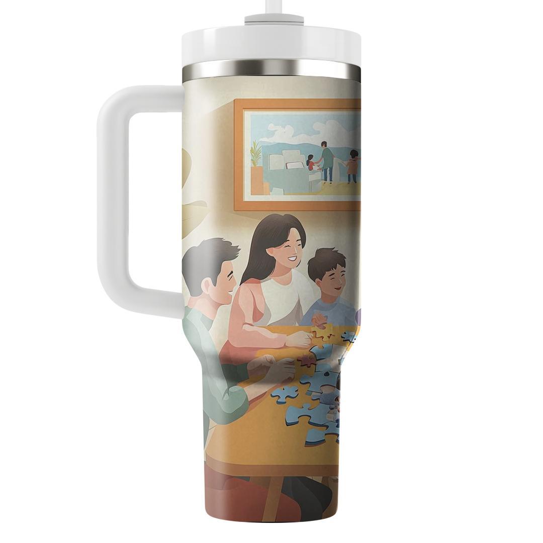Family Puzzle: A Unique Team Challenge Unique Tumblers
