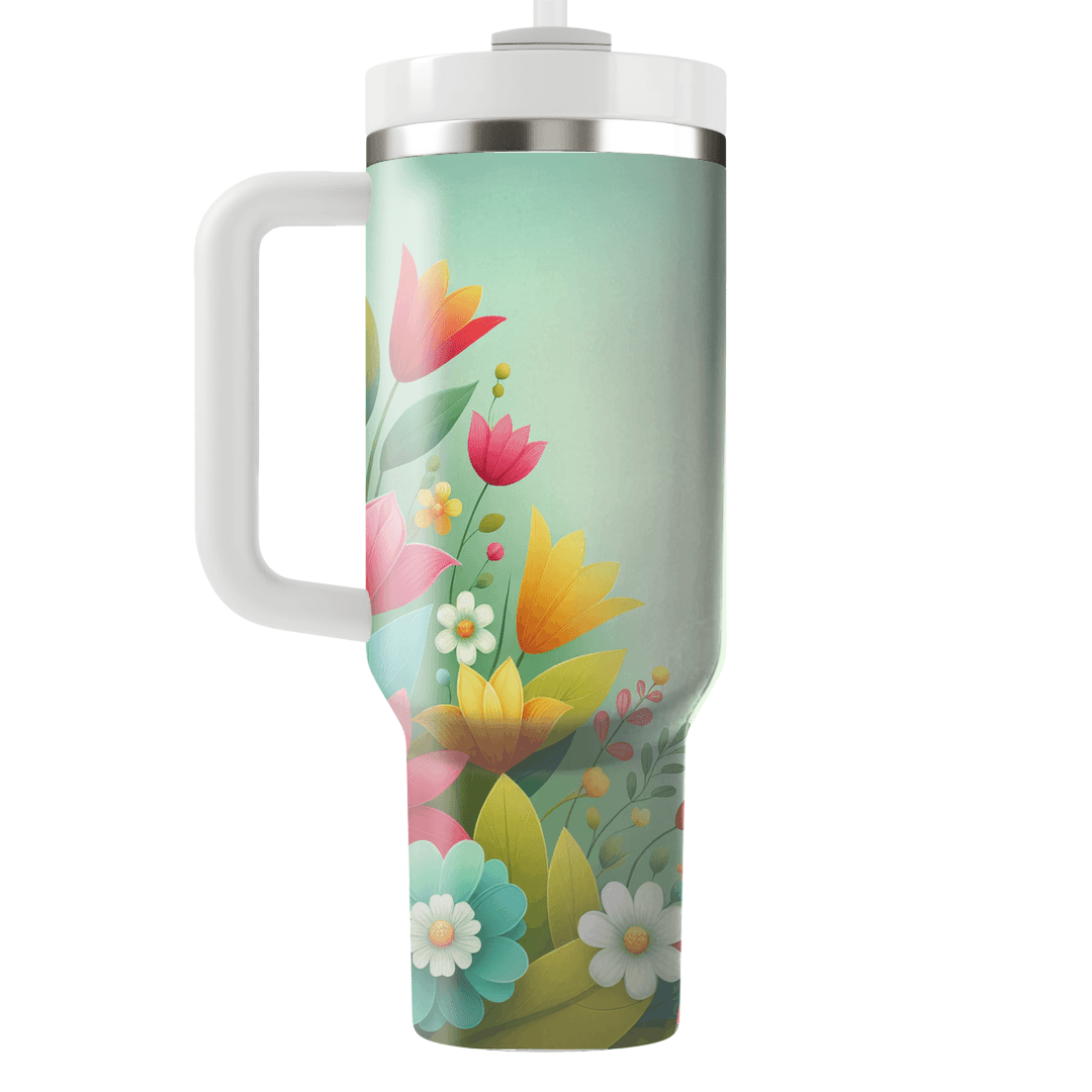 Radiant Spring Awakening  Custom Tumblers