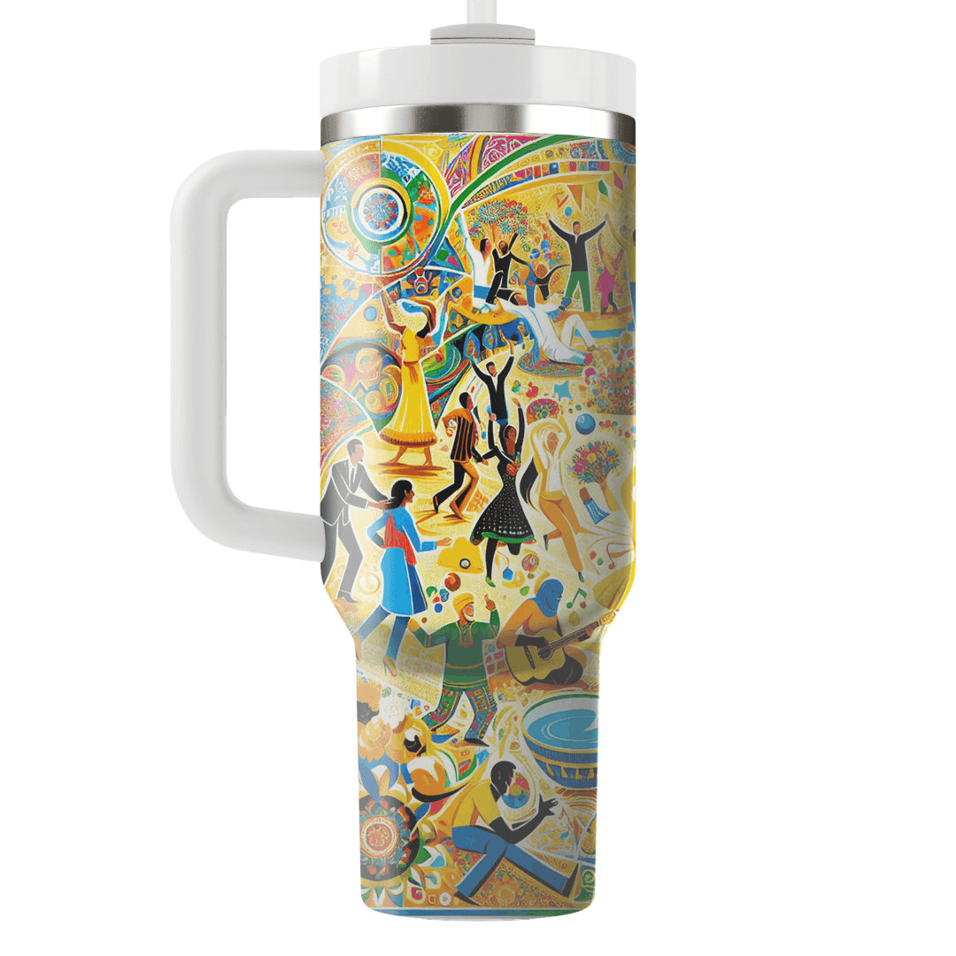 Reflections Of Culture - International Day Of Happiness  Custom Tumblers