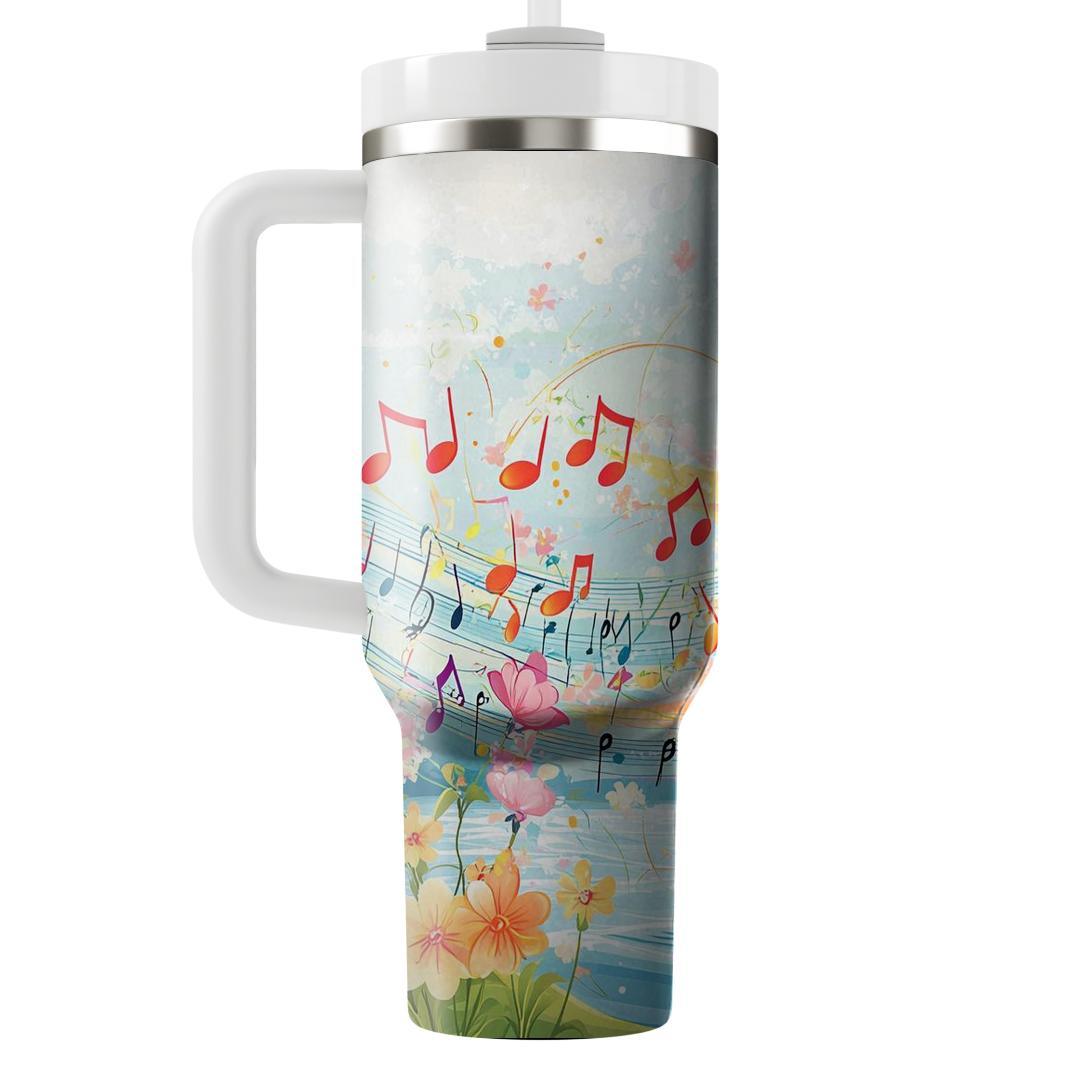 The Melody Of Care: A Mother’s Harmonious Presence Tumblers For Gifts
