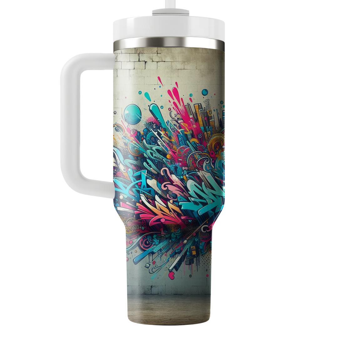 Colorful Graffiti  Insulated Tumblers