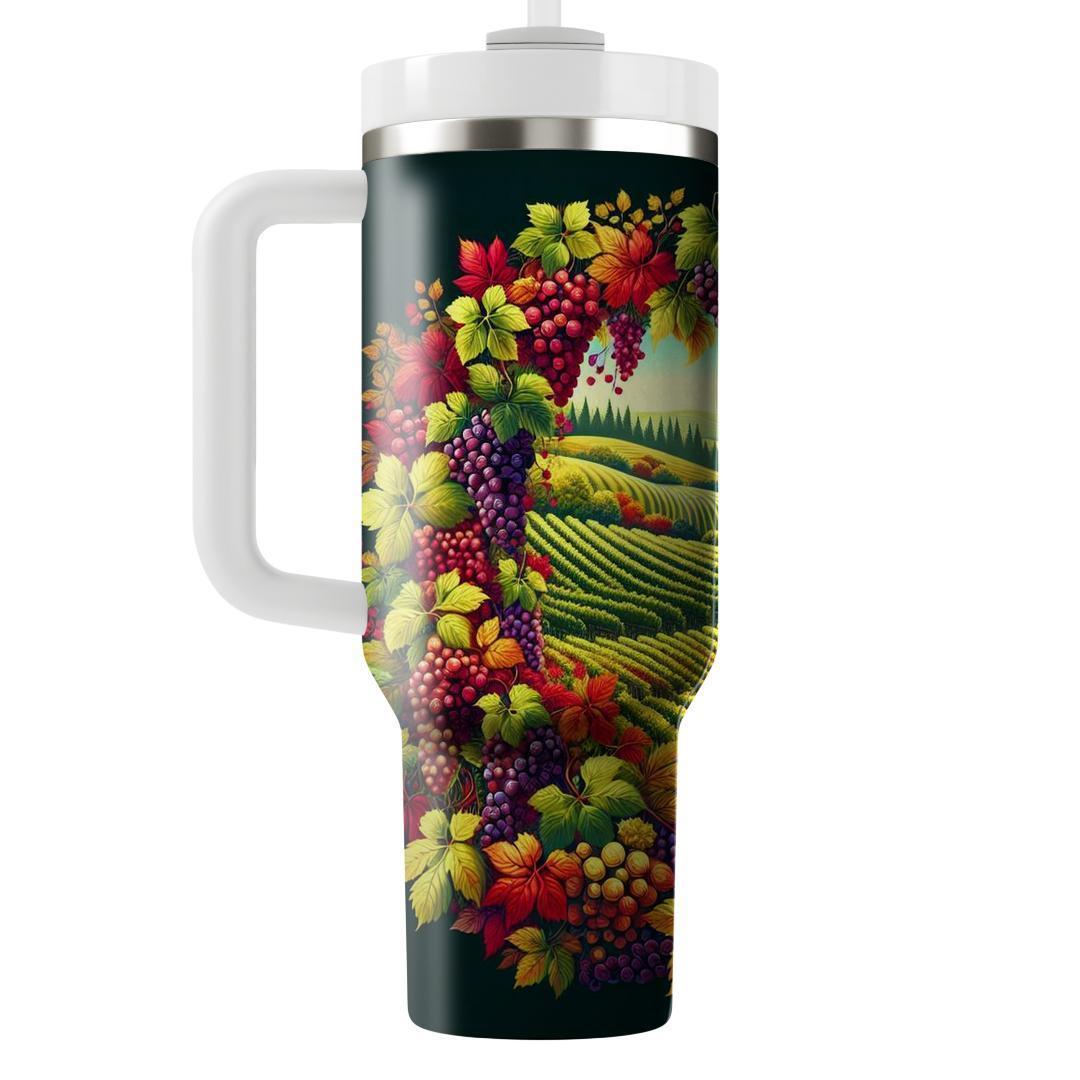 Autumn Wine Harvest  Tumbler Cups