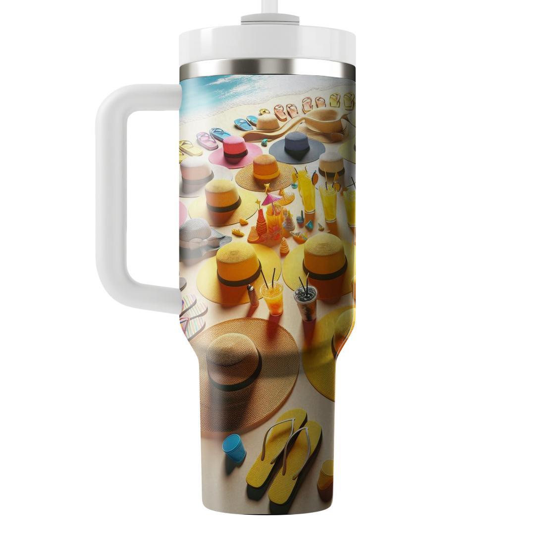 Beachside Bliss  Tumblers With Lids