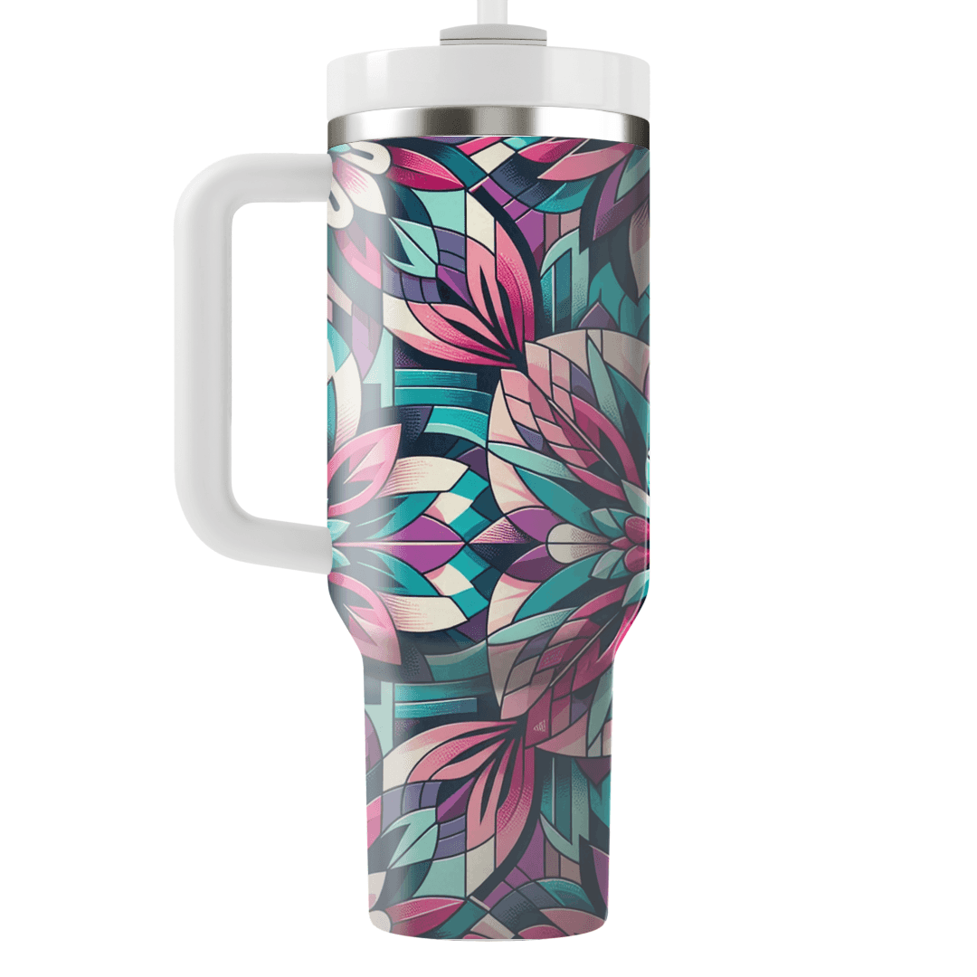 Kaleidoscope Petal Dance Custom Tumblers