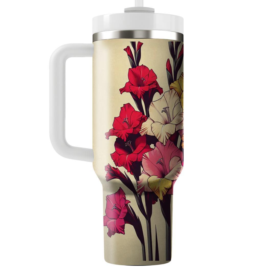 Gladiolus Grandeur  Tumblers For Gifts