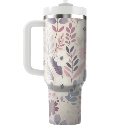 Cascading Floral Patterns  Custom Tumblers