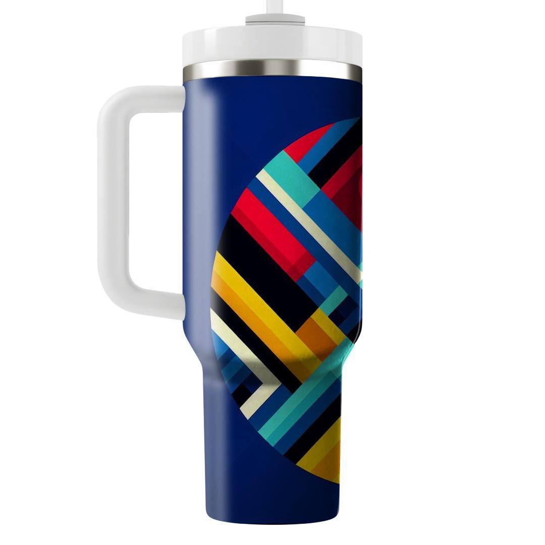 Classic Bold Geometric  Unique Tumblers