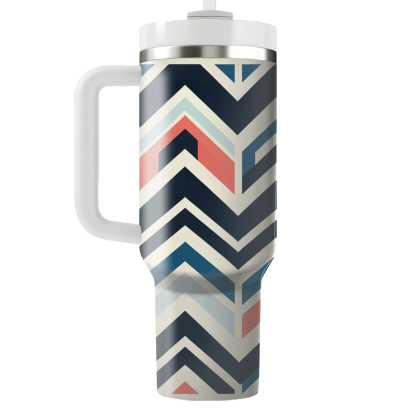 Stylish Chevron Pattern  Custom Tumblers