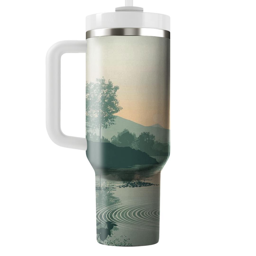 The Echo Of Love: A Mother’s Voice Resounding In Your Heart Tumblers With Lids