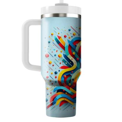 Bright Confetti Sprinkles  Tumblers For Gifts