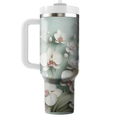 Enchanting Orchid Serenity  Insulated Tumblers