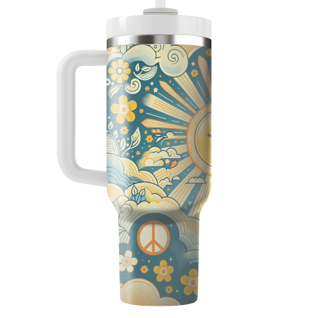 Retro Sunshine  Custom Tumblers