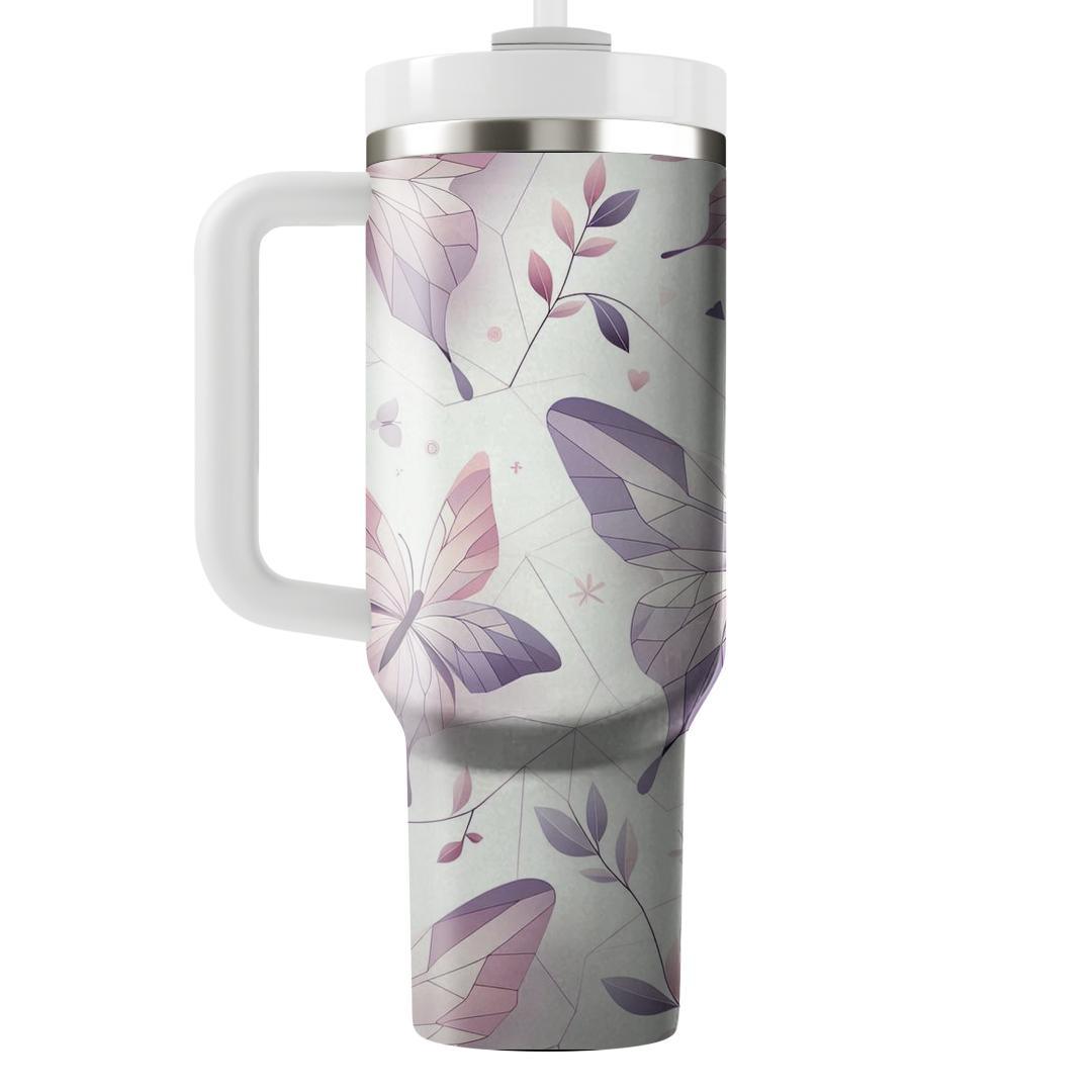 Elegant Butterfly Pattern  Tumblers For Gifts
